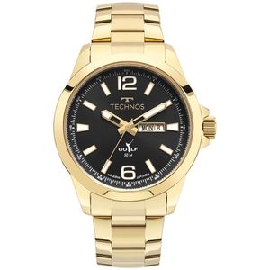 Relógio Technos Masculino Golf Dourado - 2105au/1p 2105au/1p