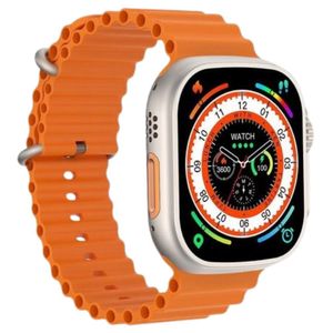 Relógio Smartwatch X8 Ultra Tela Hd 49mm - Laranja