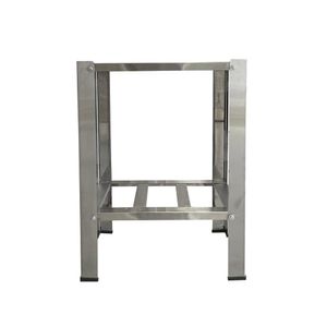 Mesa Bancada Em Aço Inox Cavalete De Apoio Para Forno Fcsb Profissional - Venâncio 57430