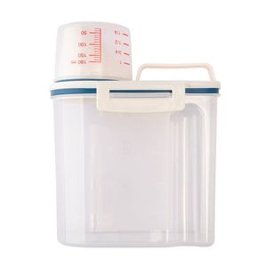 Pote Hermético Com Medidor Plástico Pp 1,5 Litros Clink
