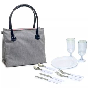Kit Bolsa Térmica P/2 - Flamingos Picnic 1351600 Cromus
