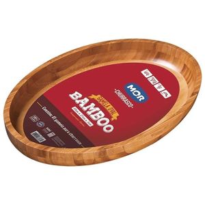 Gamela Oval De Bambo 41x27 Mor 003363 003363