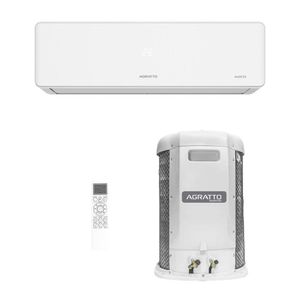 Ar Condicionado Split Agratto Hi Wall Fit Top Inverter 18.000 BTUS Frio Branco Monofásico 220V FICST18F-02