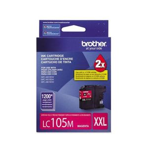 Cartucho De Tinta Brother Lc105 Lc105m Lc105 Magenta | Mfc-j4510dw Mfc-j4610dw Mfc-j4410dw Original 12ml