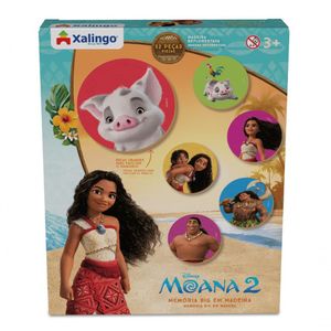 Jogo Da Memória Big Moana 2 - 32 Peças Xalingo