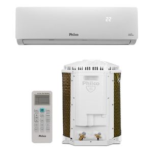 Ar Condicionado Split Philco Hi Wall Inverter 12.000 BTUS Quente E Frio Branco Monofásico 220V PAC12QC