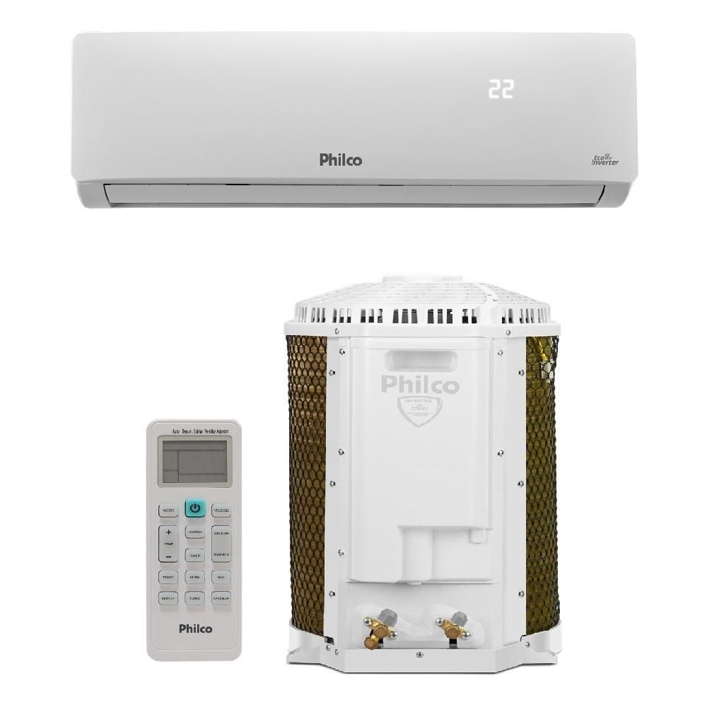 Ar Condicionado Split Philco Hi Wall Inverter 12.000 BTUS Quente E Frio Branco Monofásico ... Ar Condicionado Split Philco Hi Wall Inverter 12.000 BTUS Quente E Frio Branco Monofásico ...
