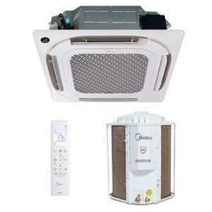 Ar Condicionado Split Cassete 4 Vias Inverter R-32 Midea 36.000 Btus Frio 220V Monofásico