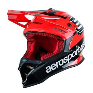 Capacete Asw Fusion 2.0 Relay Vermelho Preto Amarelo 62
