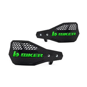 Protetor De Mão Biker Carbon A1r Preto/verde