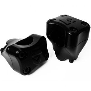 Adaptador Para Guidão Reforçado Biker 28,5mm Preto