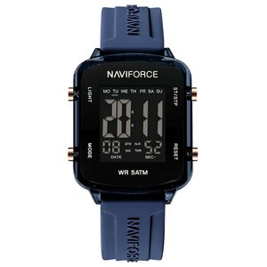 Relógio Unissex Digital Esportivo á Prova D´agua Pulseria Silicone Tela Display Lcd Casual Azul