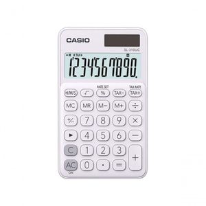 Calculadora De Bolso 10 Digitos Branca - Sl-310uc-we