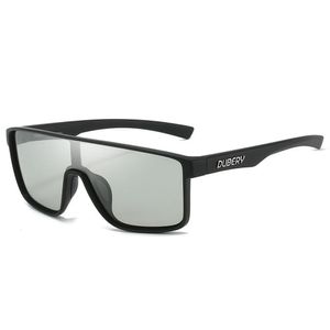 Óculos Da Moda Dubery D379 Polarizados Quadrado Cinza
