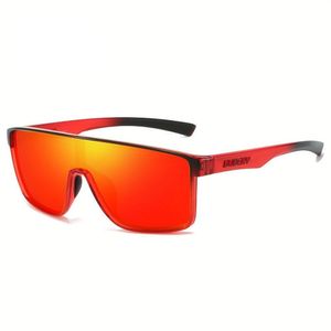 Óculos Da Moda Dubery D379 Polarizados Quadrado Vermelho
