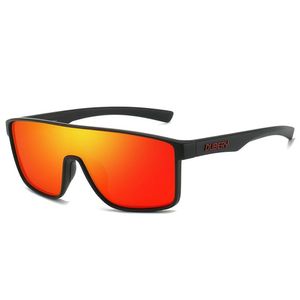 Óculos Da Moda Dubery D379 Polarizados Quadrado Laranja