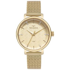 Relógio Technos Feminino Style Dourado - 2036mtc-1d 2036mtc-1d