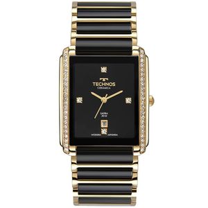 Relógio Technos Feminino Ceramic Dourado - Gn10ay-9p Gn10ay-9p