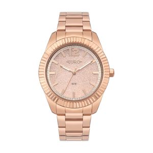 Relógio Euro Feminino Glitz Rosé - Eu2039kg-4j Eu2039kg-4j