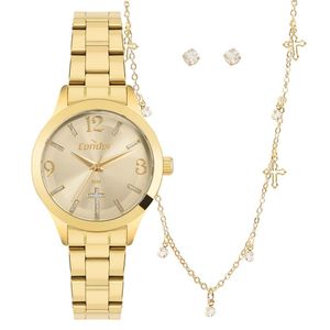 Kit Condor Feminino Mimos E Sutilezas Dourado - Co2035nsp-k4x