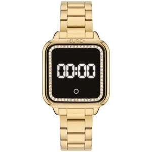 Relógio Euro Feminino Fashion Fit Led Dourado - Eumd2404aa-4d Eumd2404aa-4d