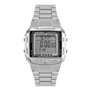 Relógio Mormaii Feminino Vintage Prata - Mo04001-7k Mo04001-7k