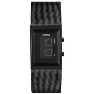 Relógio Euro Feminino Fashion Fit Glam Preto - Eubjf313ac-4p