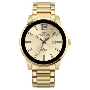 Relógio Technos Masculino Golf Dourado - 2115tts-1d 2115tts-1d