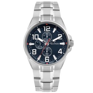 Relógio Technos Masculino Skymaster Prata - 6p27dut-1a