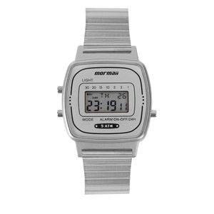 Relógio Mormaii Feminino Vintage Prata - Mo13722a-7k