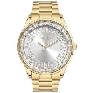 Relógio Euro Feminino Stones Dourado - Eu2039ka-4d Eu2039ka-4d