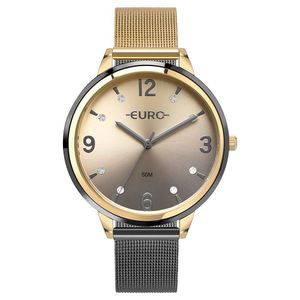 Relógio Euro Feminino Glitz Bicolor - Eu2035yvr-4f Eu2035yvr-4f