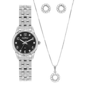 Kit Condor Feminino Mini Prata - Co2035npm-k4p