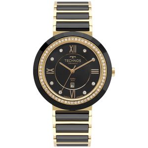 Relógio Technos Feminino Ceramic-saphire Dourado - 2015cej-2p 2015cej-2p