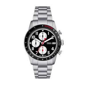 Relógio Fossil Masculino Sport Tourer Prata - Fs6045-1kn Fs6045-1kn