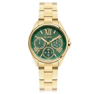 Relógio Euro Feminino Multiglow Dourado - Eu6p29aip-4v Eu6p29aip-4v