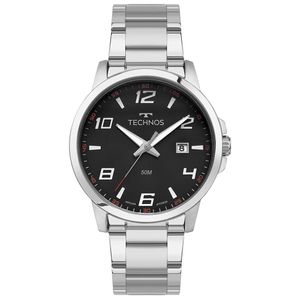 Relógio Technos Masculino Racer Prata - 2315lat-1p Relógio Technos Masculino Racer Basico Prata - 2315lat-1p