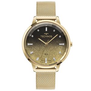 Relógio Technos Feminino Crystal Dourado - 2036mrr-1d 2036mrr-1d