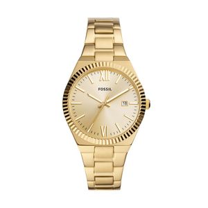 Relógio Fossil Feminino Scarlette Dourado - Es5299-1dn Es5299-1dn
