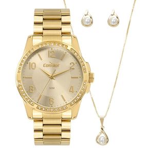 Kit Condor Feminino Elegante Dourado - Co2035nsm-k4x
