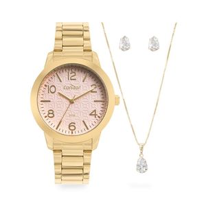 Kit Condor Feminino Dia A Dia Dourado - Co2036mwv-k4t Co2036mwv-k4t