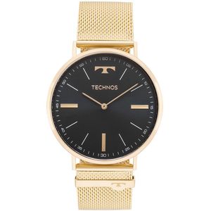 Relógio Technos Unissex Slim Dourado - 2025ltjs-4p 2025ltjs-4p