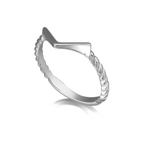 Anel Euro Feminino Coleção Basic Prata - Eus401085b-14 Eus401085b-14