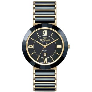 Relógio Technos Unissex Ceramic-saphire Dourado - 2015bv-1a 2015bv-1a