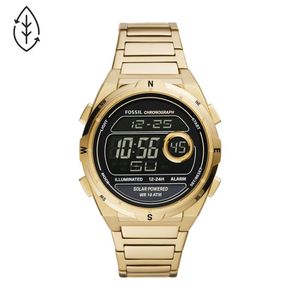 Relógio Fossil Masculino Sport Dourado - Fs5862-1dn