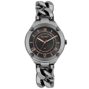 Relógio Euro Feminino Chains Grafite - Eu2035yue-4p Eu2035yue-4p