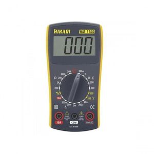 Multímetro Digital Hikari Hm1100 Amarelo-cinza