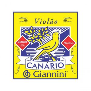 Corda Para Violao Giannini Genwb Canario Com Bolinha Nylon