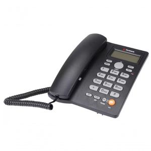 Telefone Fixo Com Fio Ibratele C/ Identificador De Chamadas Preto