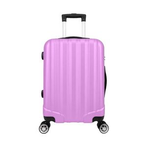 Mala De Bordo Abs 4 Rodas Action Fortt Rosa MAB02-RA